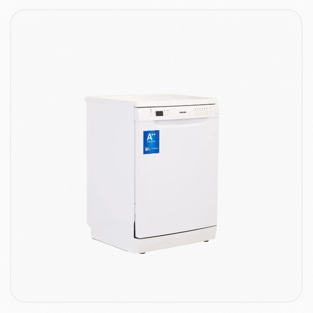 Nikai Dishwasher - 12 Place Settings - 6 Programs - White