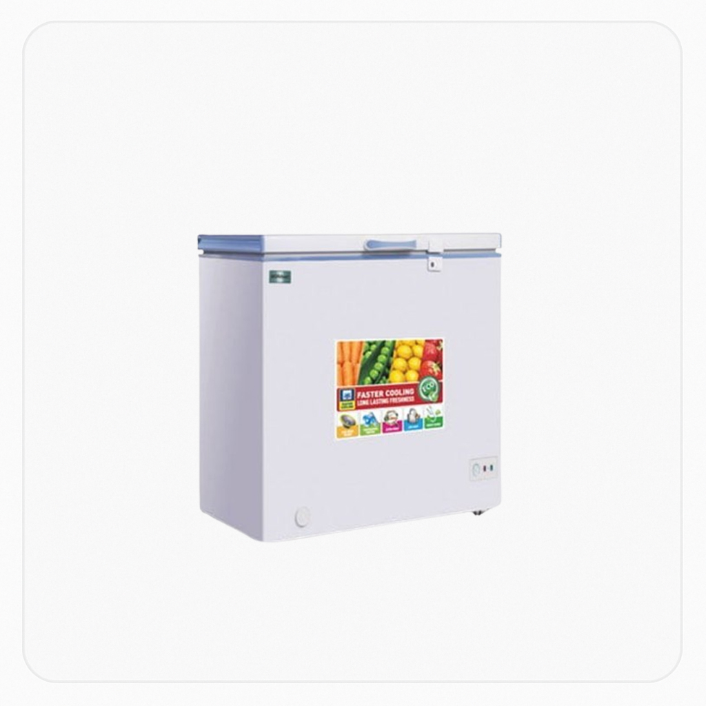 DoraSat Chest Freezer – 6.8 cu.ft.. – 192L – White