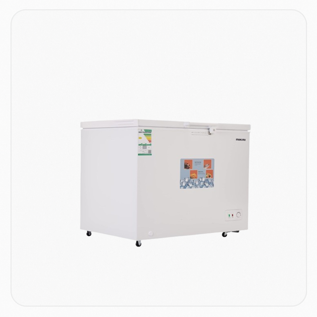 Nikai Chest Freezer – 8.7 cu.ft.. – 260L – White