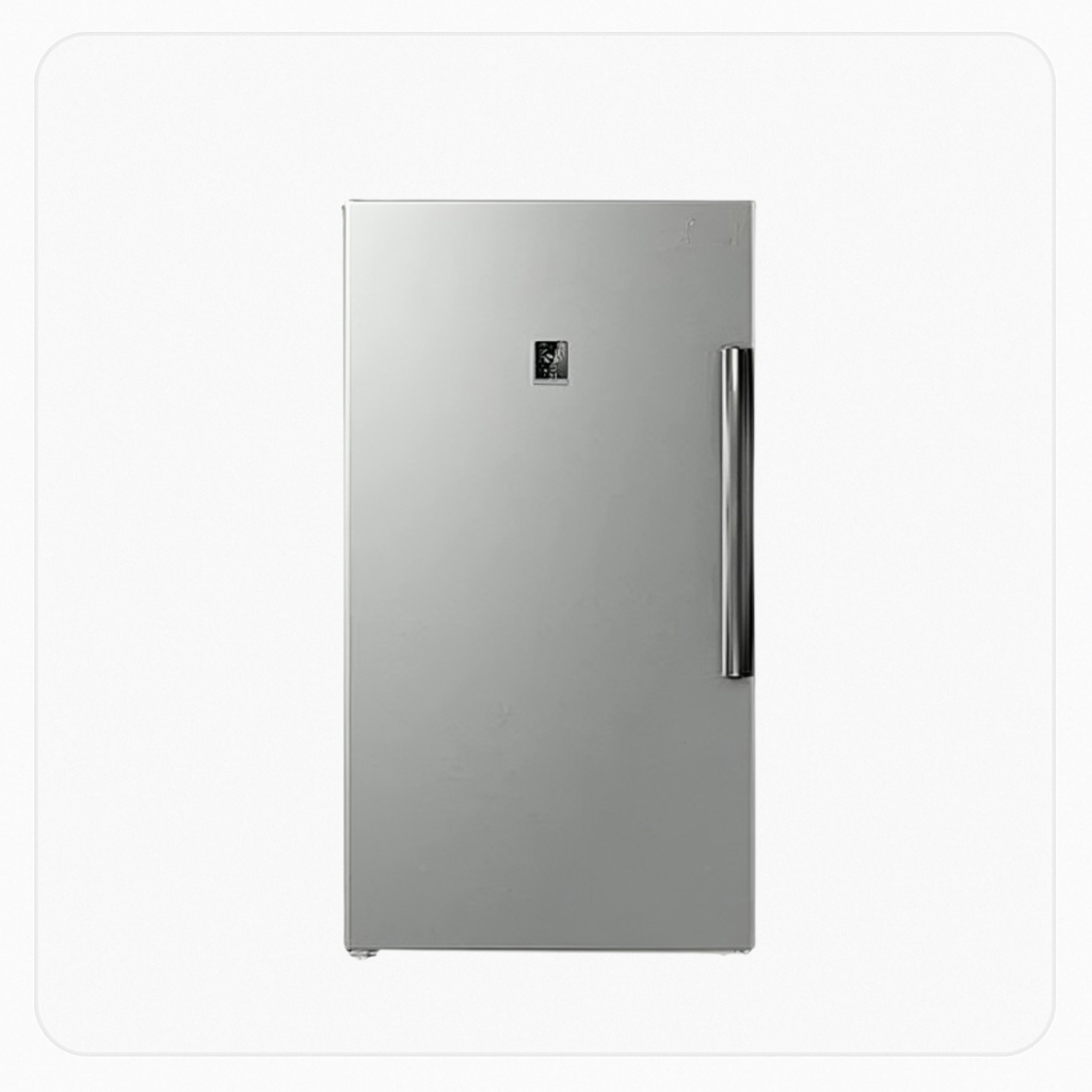 General Electric Upright Freezer – 21 cu.ft.. – 595L – Steel