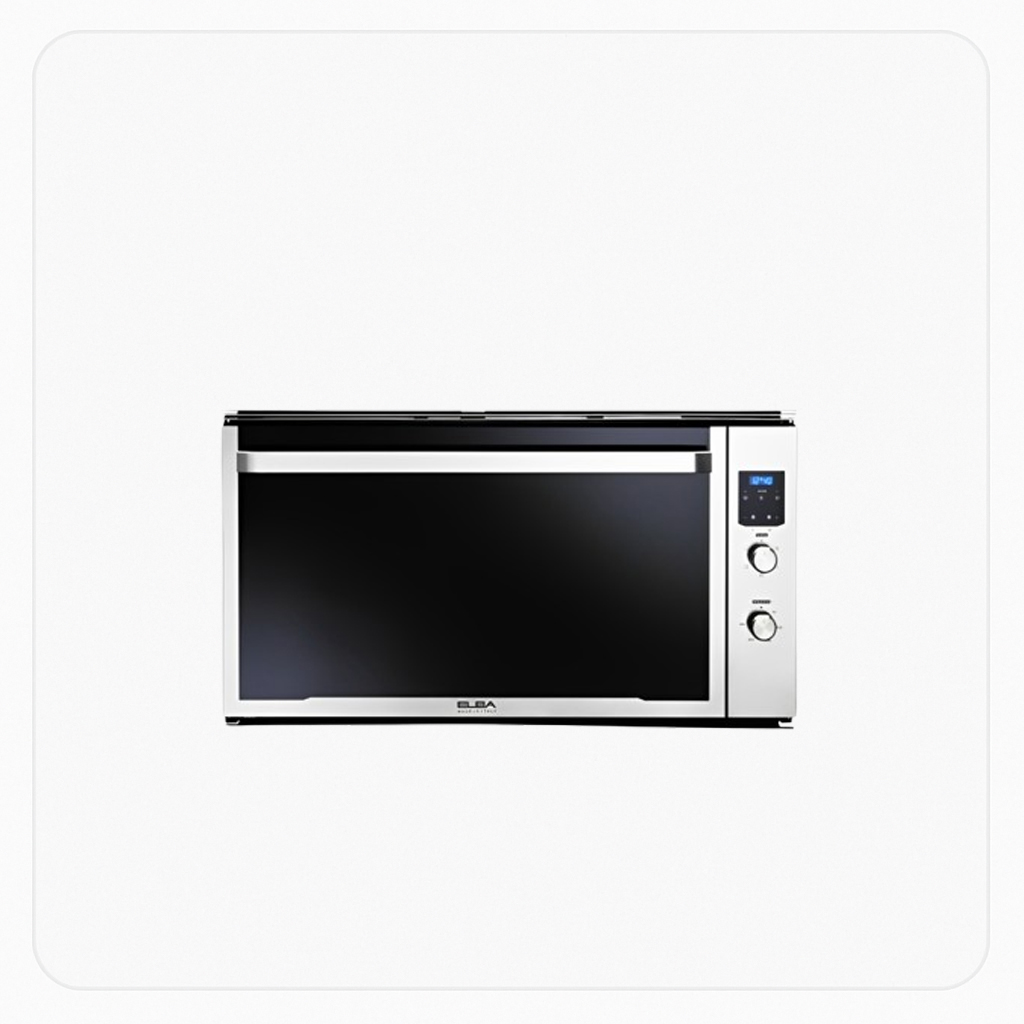 Elba Built-in Fan Gas Oven 90cm - 5 Functions - Stainless Steel