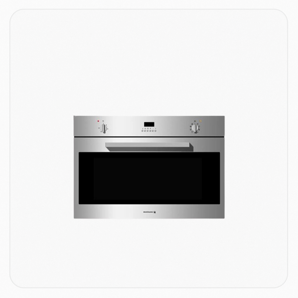 Kelvinator Built-in Gas Oven 90cm - 9 Functions - 110L Capacity - Cooling Fan - Grill - Timer - Full Safety - Auto Ignition