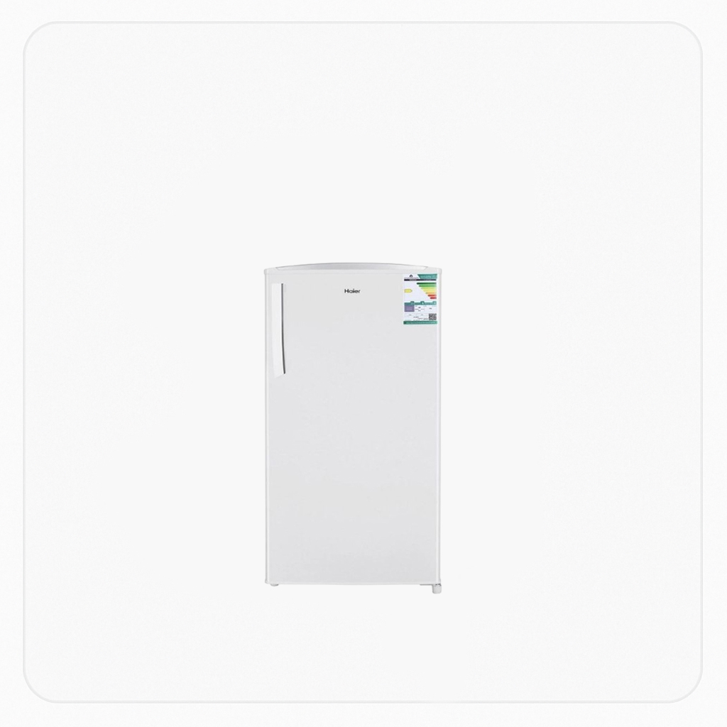 Haier Refrigerator – SINGLE-DOOR 3.15 Cu.Ft – 90 Liters - White