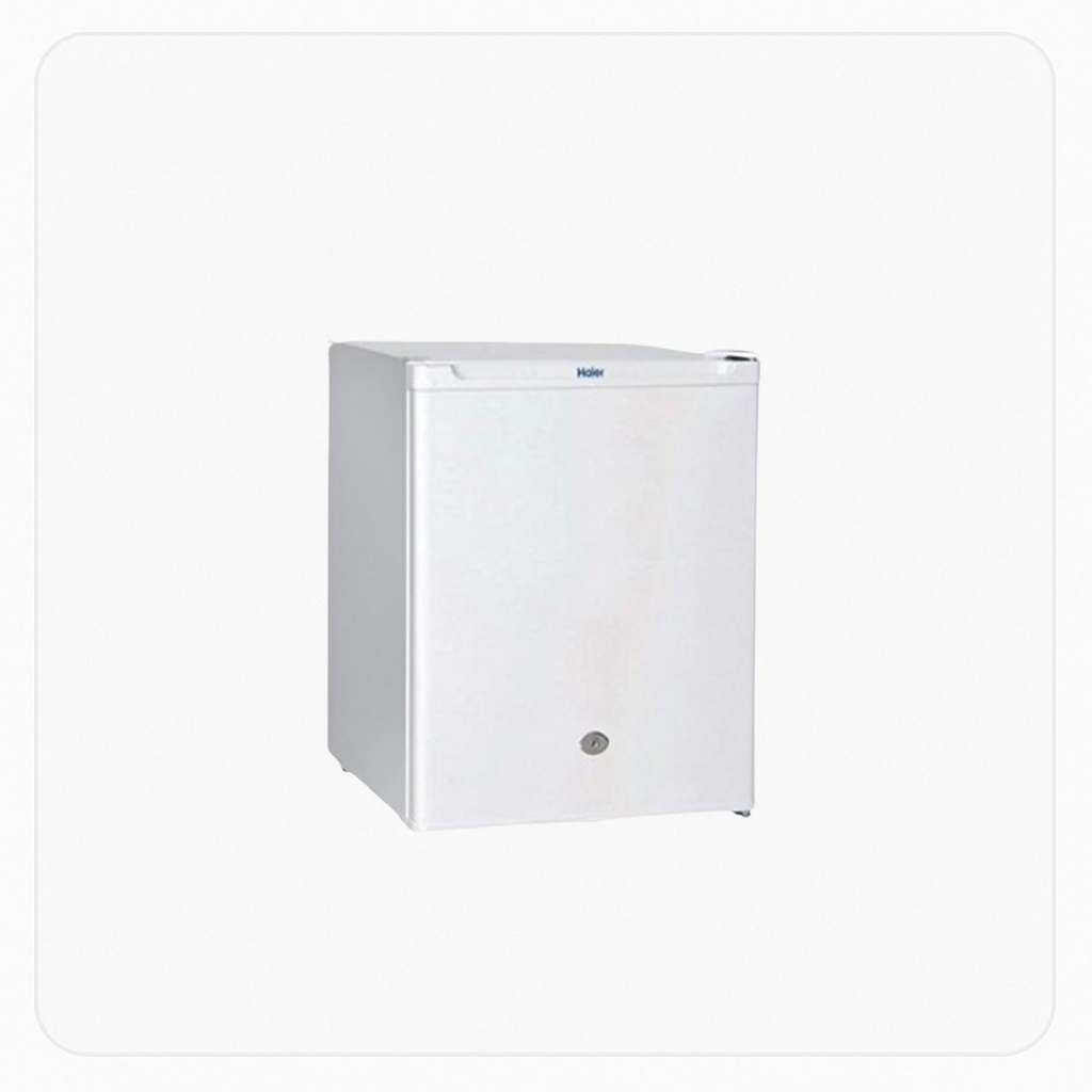 Haier Refrigerator – Single Door, 1.52 Cu.Ft, White