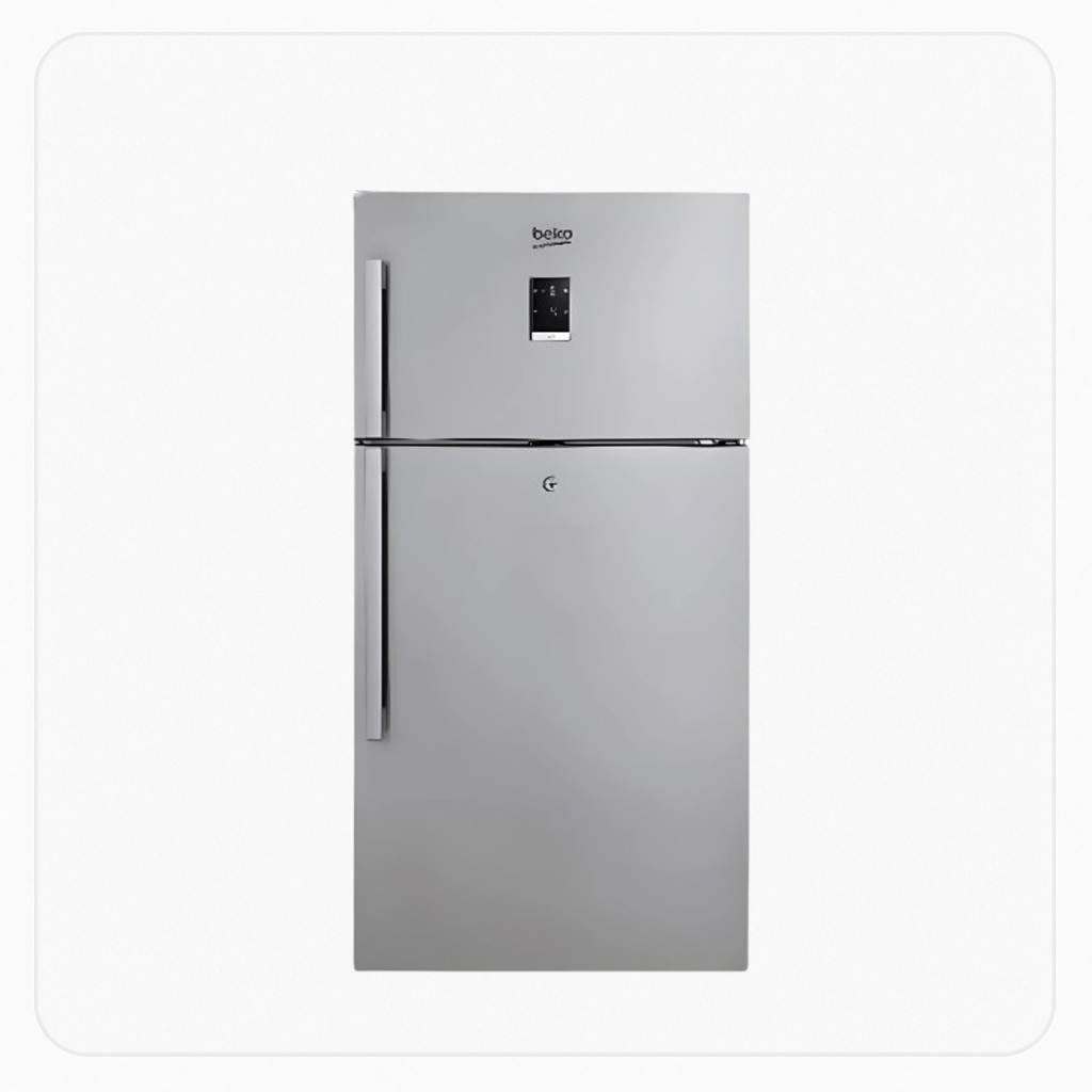 BEKO Refrigerator Double Door No Frost 19.9 Cu.Ft – Silver