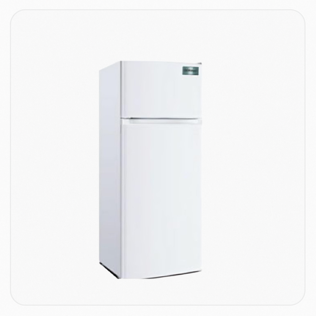 DORASAT Refrigerator Double Door Inverter 16.4 Cu.Ft – White