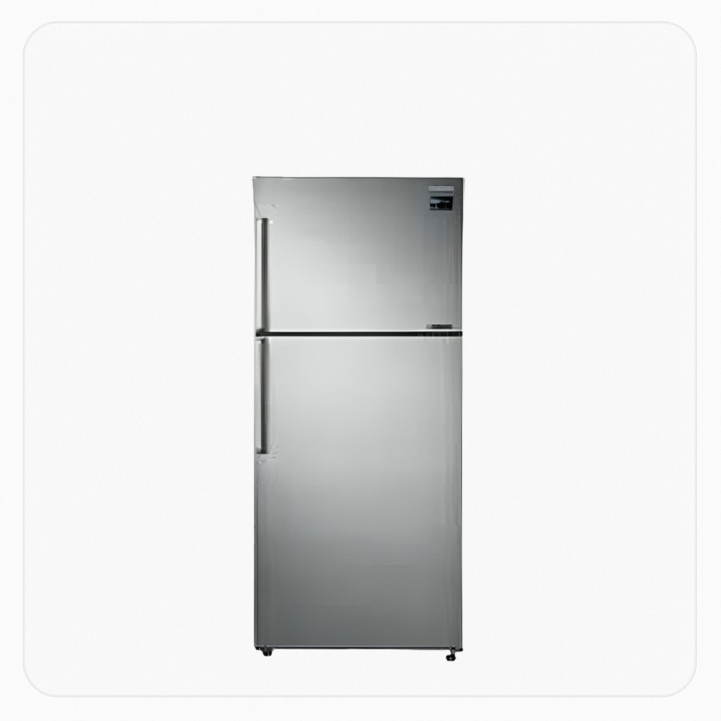 Samsung Fridge – DOUBLE-DOOR – 13.5 Cu.Ft, Stainless Steel
