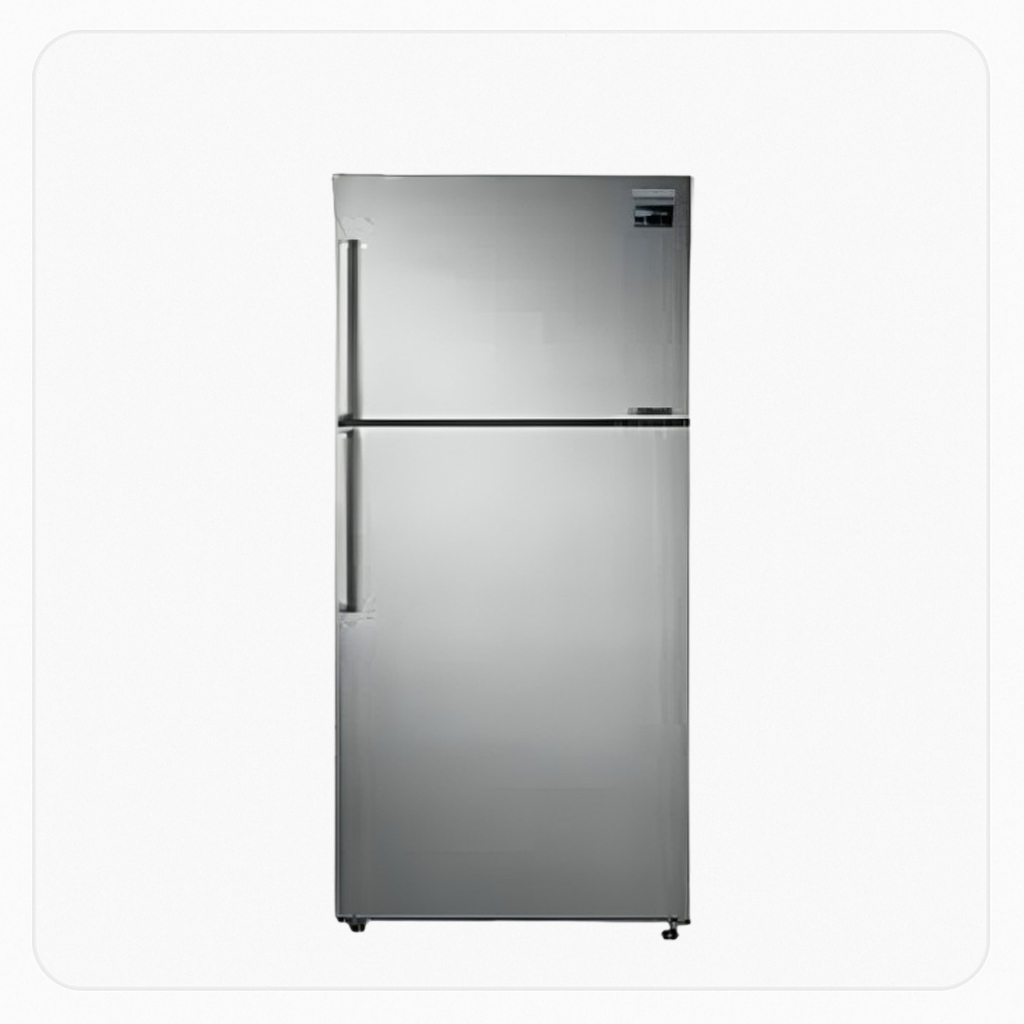 Samsung Refrigerator – Double-Door – Inverter – 16 Cu.Ft – Stainless Steel