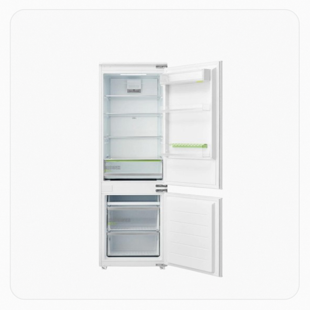 Midea Built-in Fridge – Bottom Freezer – 8.5 Cu.Ft, White