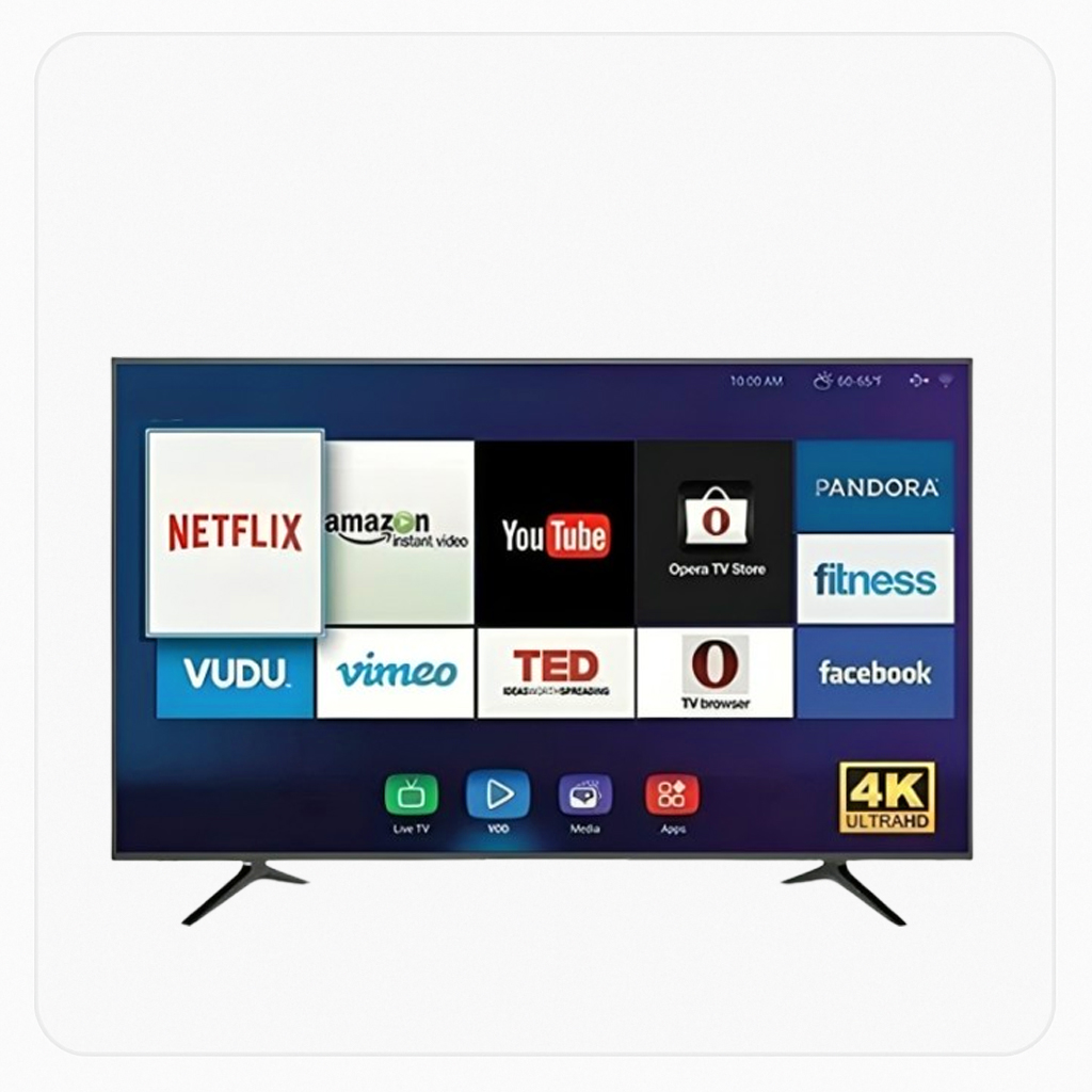 Dansat 65 Inch Smart TV - 4K - LED - Android