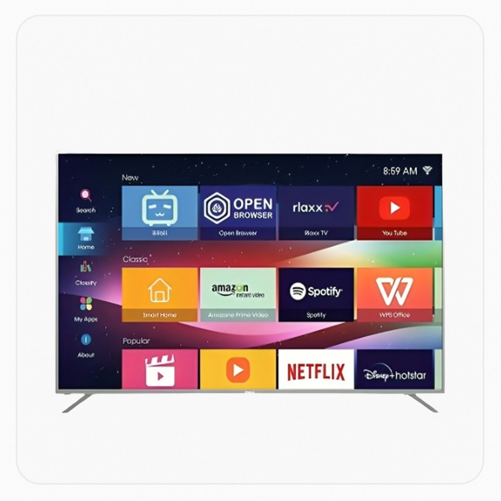 SMART 4K شاشة يونكس 55 بوصة سمارت رسيفر- داخلى
