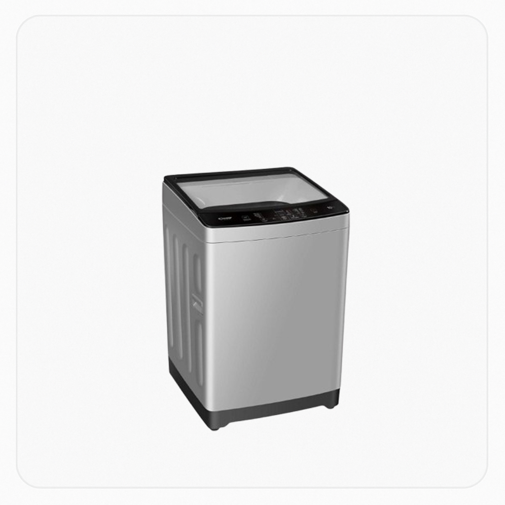 Candy Top Load Washing Machine - 10kg - Silver
