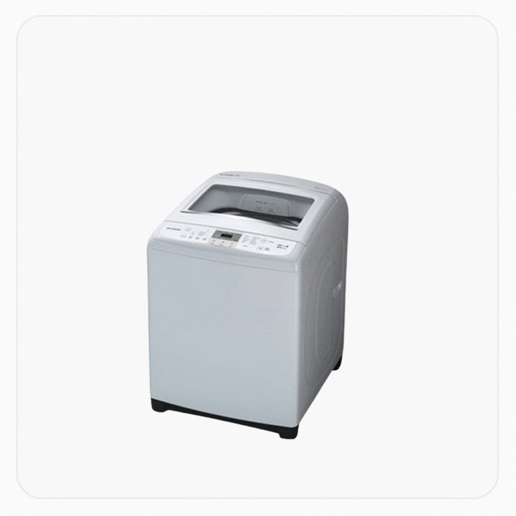 Daewoo Top Load Washing Machine - 8kg - White