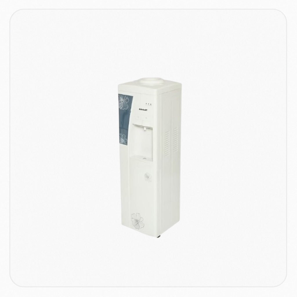 Admiral Water Dispenser – 15L, Top Load, White with Refrigerator