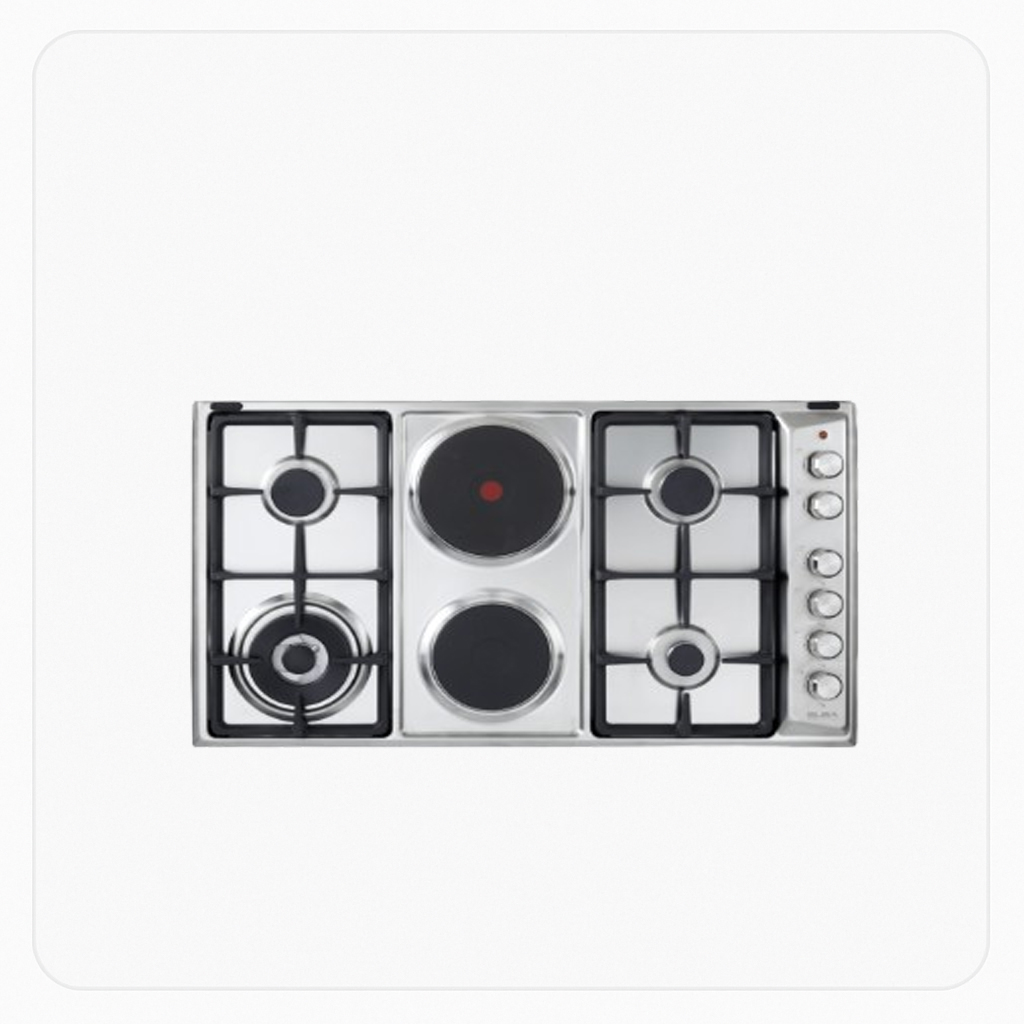 Elba Built-in Gas & Electric Heavy Duty Hob Italian 90cm