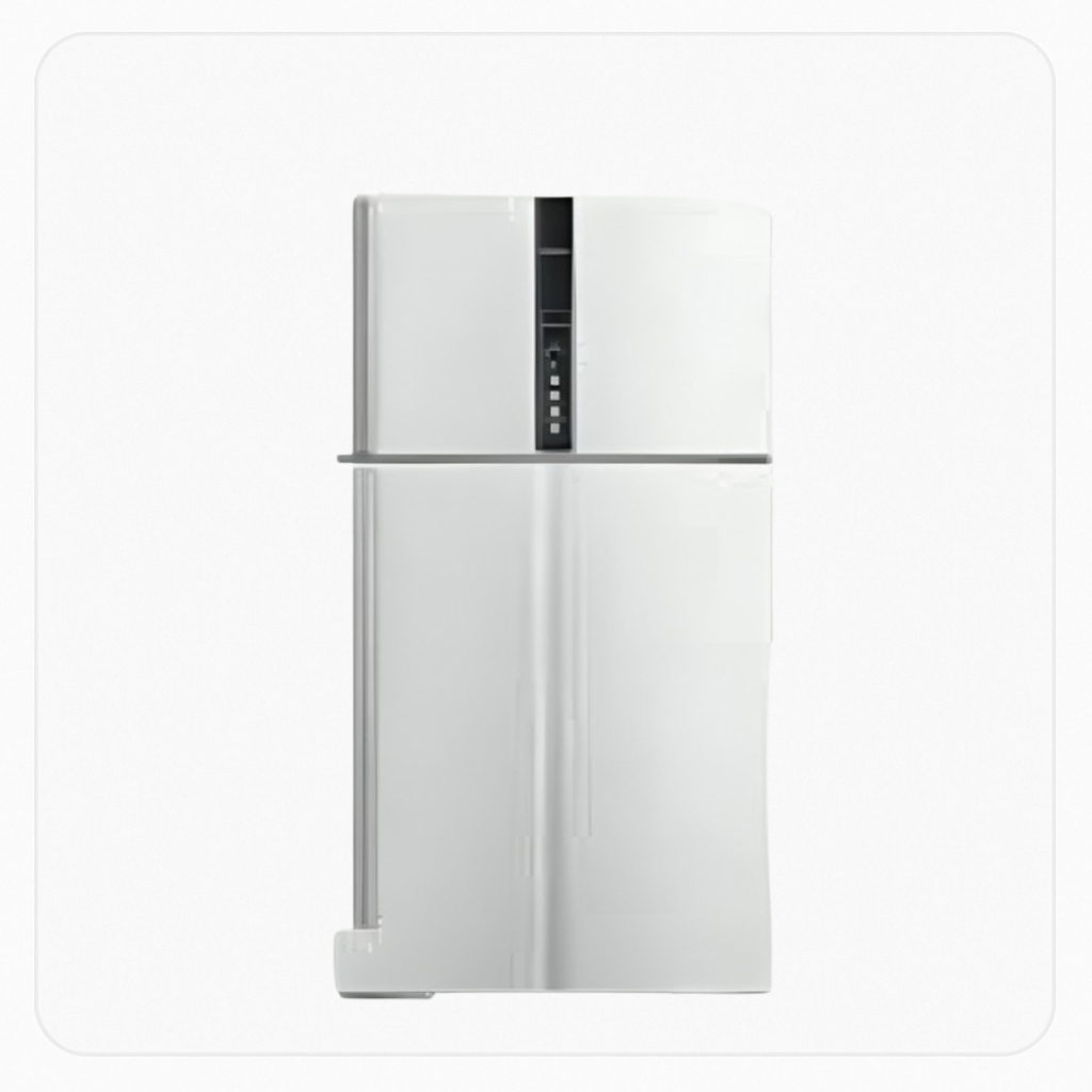 Hitachi Top Mount Refrigerator – 21.2 Cu.ft – Inverter – White