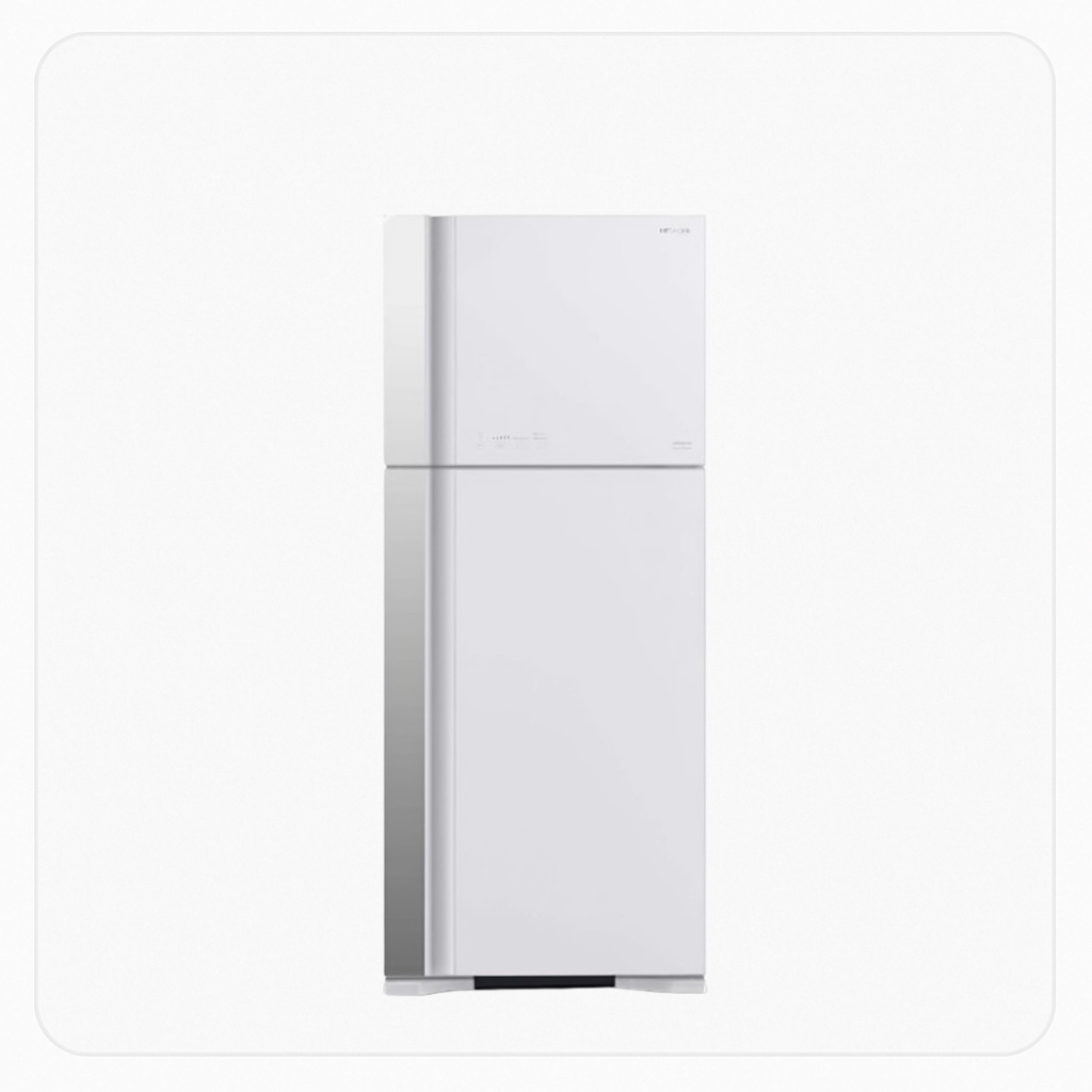 Hitachi Refrigerator – 2-Door – 15.9 Cu. Ft Inverter – White