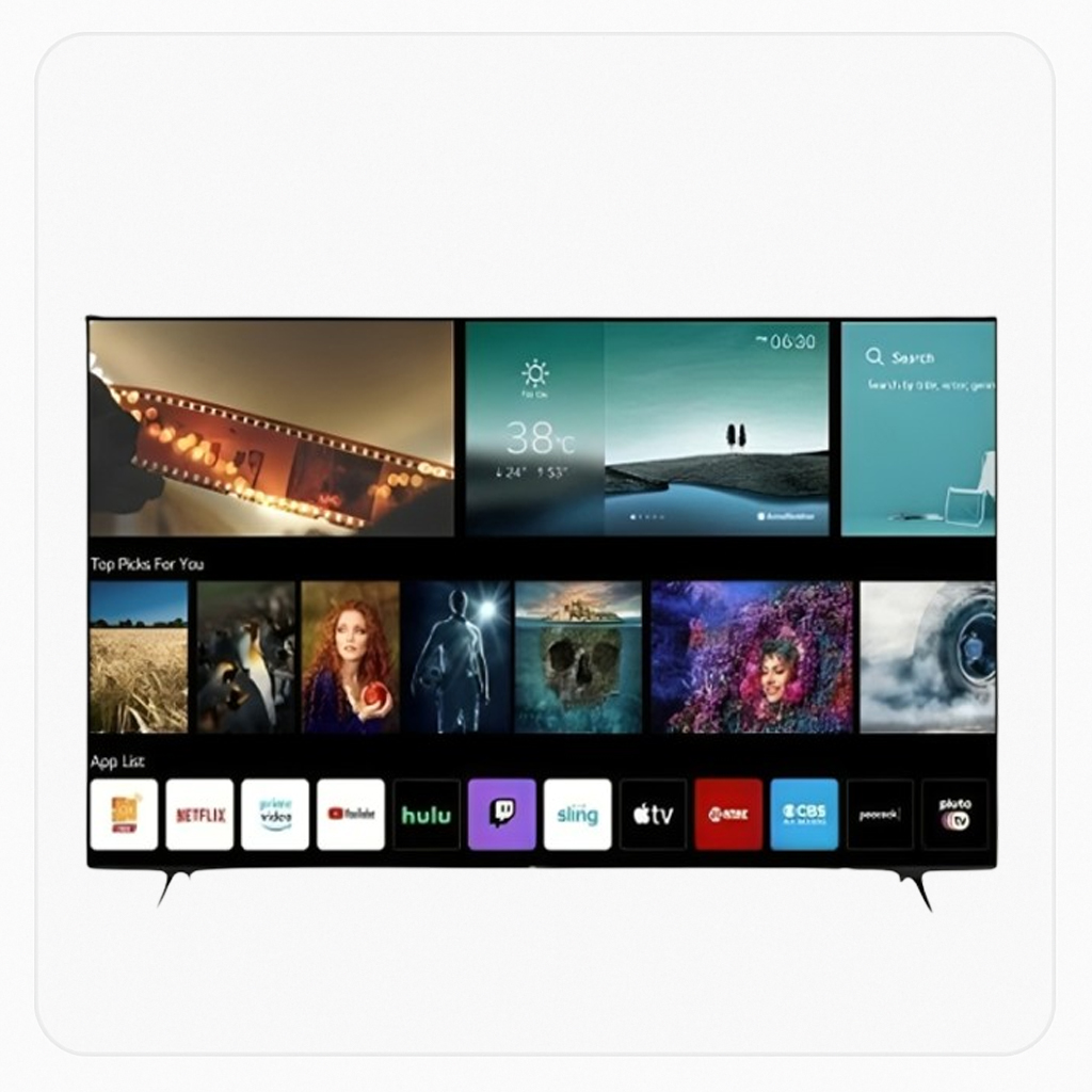 شاشة دانسات 75 بوصة سمارت - QLED - 4K - نظام webOS - ريموت سحري