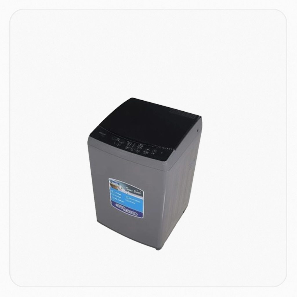 Super General Top Load Washing Machine - 10kg - Silver