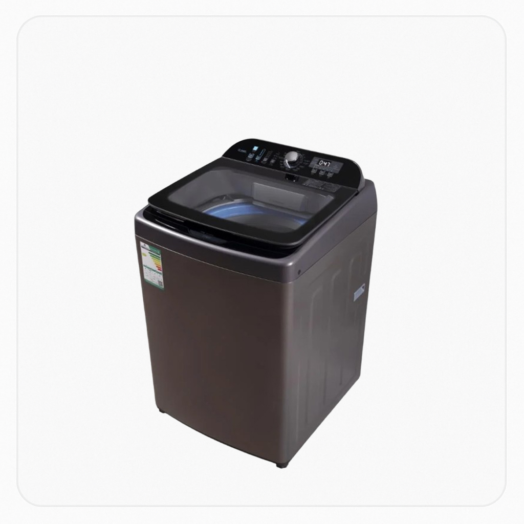Super General Top Load Washing Machine - 19kg - Silver