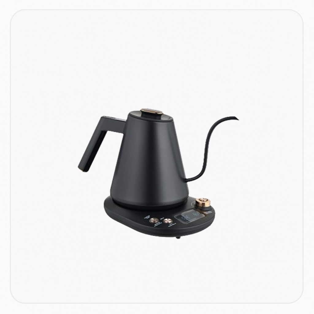 KOOLEN ELECTRIC GOOSENECK SMART KETTLE WITH DIGITAL DISPLAY 1.00 L BLACK