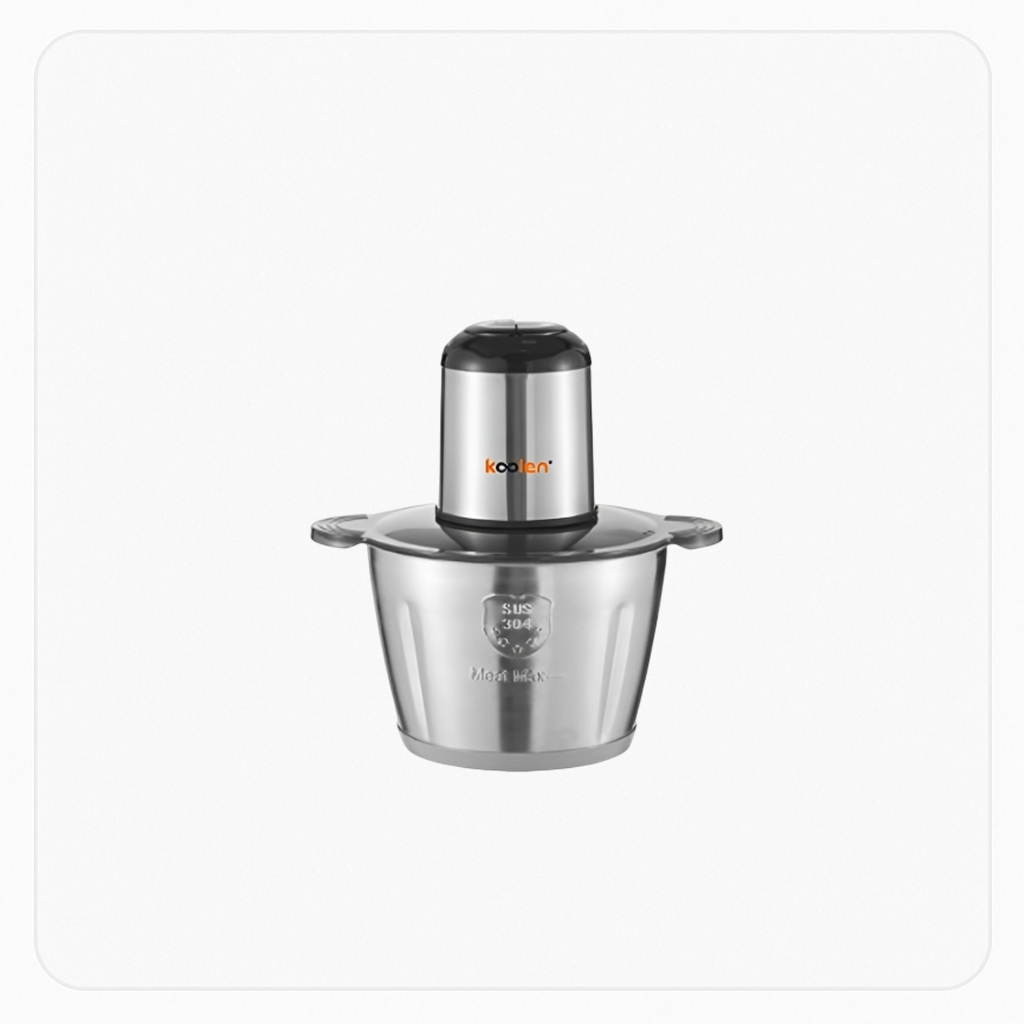 قطاعه طعام كولين استانلس مع اكسسوارات 3لتر 500وات