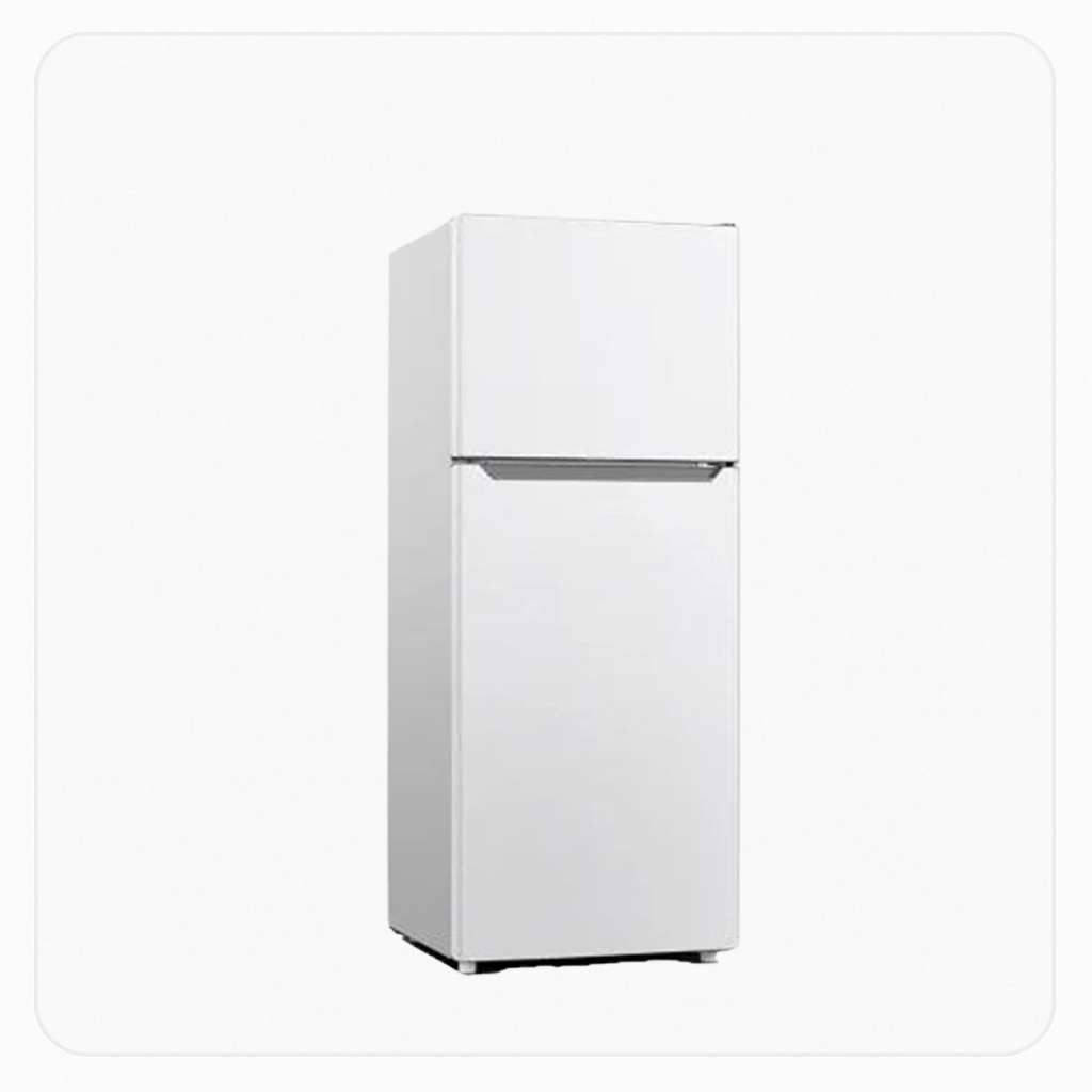 Dansat Refrigerator Inverter 11.73 Cu.Ft 332L Double Door – White