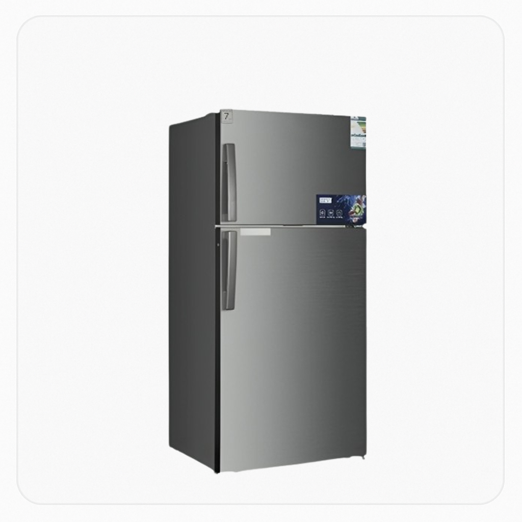 Dansat Refrigerator Inverter 18.13 Cu.Ft 513L Double Door – Silver
