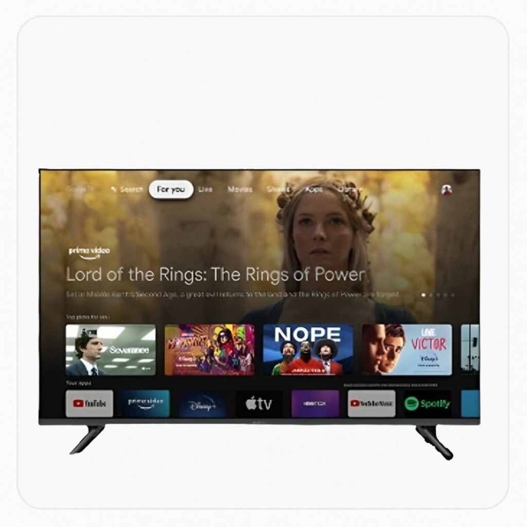 Dansat 65 Inch Smart TV - 4K - LED - Android 