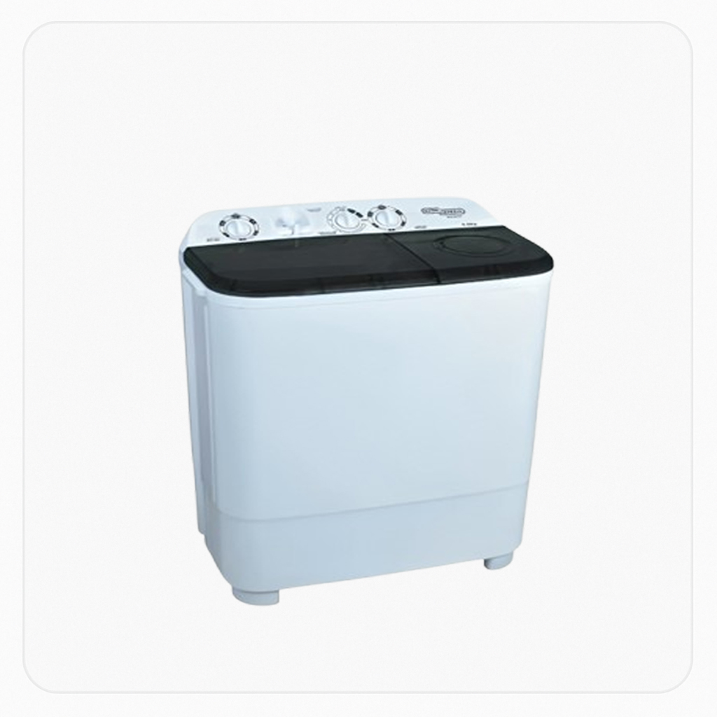 Super General Twin Tub Washing Machine - 14kg - White