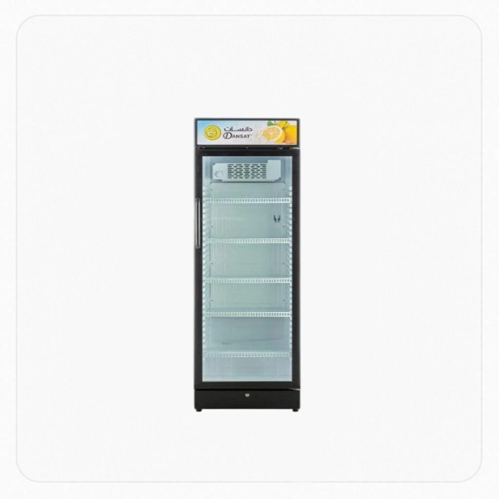 DANSAT Refrigerator Display Single Door 13.4 Cu.Ft – White